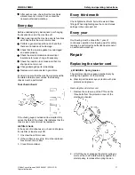 Preview for 17 page of Atlas Copco 8318 0800 08 Safety And Operating Instructions Manual