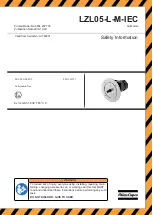 Предварительный просмотр 1 страницы Atlas Copco 8411101071 Safety Information Manual