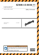 Atlas Copco 8412100020 Safety Information Manual предпросмотр