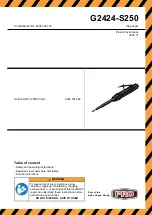 Preview for 1 page of Atlas Copco 8423 0316 02 Product Instructions