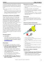 Предварительный просмотр 25 страницы Atlas Copco 8425020630 Safety Information Manual