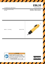 Atlas Copco 8431017033 Safety Information Manual preview