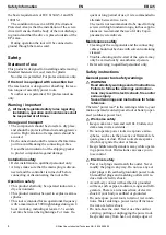 Предварительный просмотр 4 страницы Atlas Copco 8431017033 Safety Information Manual