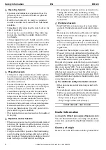 Предварительный просмотр 6 страницы Atlas Copco 8431017033 Safety Information Manual