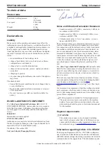 Preview for 3 page of Atlas Copco 8431038140 Safety Information Manual