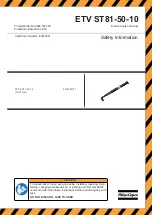 Atlas Copco 8433205155 Manual preview