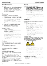 Preview for 26 page of Atlas Copco 8433205865 Safety Information Manual