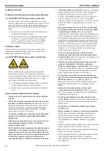 Preview for 74 page of Atlas Copco 8433205865 Safety Information Manual