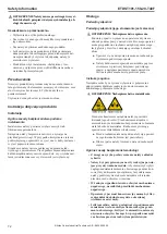 Предварительный просмотр 72 страницы Atlas Copco 8433218159 Safety Information Manual