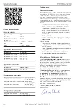 Preview for 76 page of Atlas Copco 8433302015 Safety Information Manual