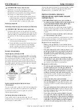 Preview for 85 page of Atlas Copco 8433302340 Safety Information Manual