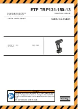 Atlas Copco 8433323060 Manual предпросмотр