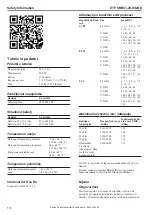 Preview for 110 page of Atlas Copco 8433327033 Safety Information Manual