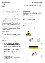 Preview for 112 page of Atlas Copco 8433327033 Safety Information Manual