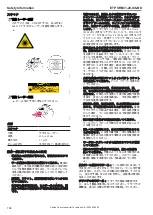 Preview for 166 page of Atlas Copco 8433327033 Safety Information Manual