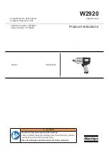 Atlas Copco 8434124853 Product Instructions preview