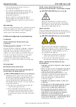 Preview for 68 page of Atlas Copco 8436016046 Safety Information Manual