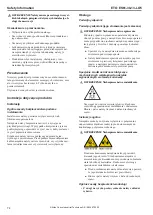 Preview for 74 page of Atlas Copco 8436016046 Safety Information Manual