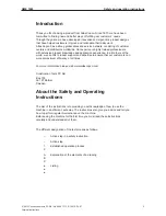 Preview for 5 page of Atlas Copco AME 1600 Safety And Operating Instructions Manual