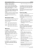 Preview for 6 page of Atlas Copco AME 1600 Safety And Operating Instructions Manual