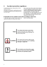 Предварительный просмотр 6 страницы Atlas Copco CC 250 Operating Instructions Manual