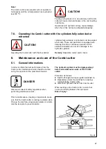 Предварительный просмотр 27 страницы Atlas Copco CC 250 Operating Instructions Manual