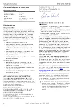 Preview for 8 page of Atlas Copco ETD MT41-50-HM4 Safety Information Manual