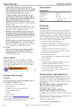 Preview for 86 page of Atlas Copco ETD SL21-10-I06-PS Safety Information Manual