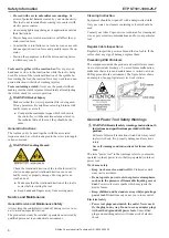 Preview for 6 page of Atlas Copco ETP ST101-1000-25-F Safety Information Manual