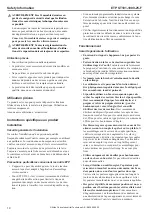 Preview for 10 page of Atlas Copco ETP ST101-1000-25-F Safety Information Manual