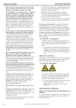 Preview for 16 page of Atlas Copco ETP ST101-1000-25-F Safety Information Manual