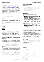 Preview for 20 page of Atlas Copco ETP ST101-1000-25-F Safety Information Manual