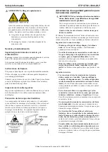 Preview for 22 page of Atlas Copco ETP ST101-1000-25-F Safety Information Manual