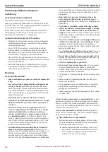 Preview for 46 page of Atlas Copco ETP ST101-1000-25-F Safety Information Manual