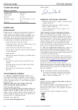 Preview for 76 page of Atlas Copco ETP ST101-1000-25-F Safety Information Manual