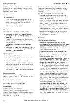 Preview for 92 page of Atlas Copco ETP ST101-1000-25-F Safety Information Manual