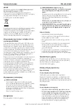 Preview for 64 page of Atlas Copco ITB-A31-05-I06 Safety Information Manual