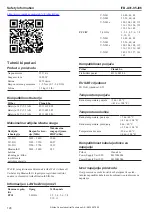 Preview for 128 page of Atlas Copco ITB-A31-05-I06 Safety Information Manual