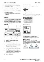 Preview for 14 page of Atlas Copco LS 14 Safety And Operating Instructions Manual