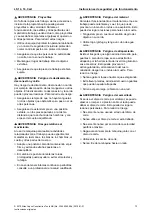 Preview for 73 page of Atlas Copco LS 14 Safety And Operating Instructions Manual