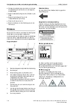 Preview for 140 page of Atlas Copco LS 14 Safety And Operating Instructions Manual