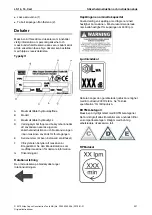 Preview for 221 page of Atlas Copco LS 14 Safety And Operating Instructions Manual