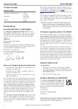 Предварительный просмотр 4 страницы Atlas Copco LSV39 S066-M14 Safety Information Manual