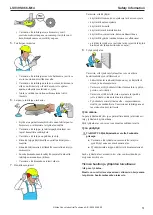 Предварительный просмотр 51 страницы Atlas Copco LSV39 S066-M14 Safety Information Manual