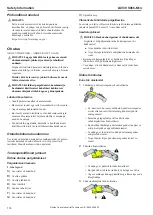 Предварительный просмотр 116 страницы Atlas Copco LSV39 S066-M14 Safety Information Manual