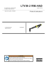 Preview for 1 page of Atlas Copco LTV39-2 R56-HAD Product Instructions