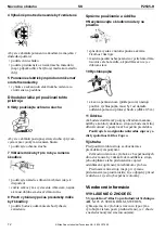 Preview for 72 page of Atlas Copco P2535-H Original Product Instructions