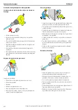 Предварительный просмотр 22 страницы Atlas Copco P2539-H Safety Information Manual