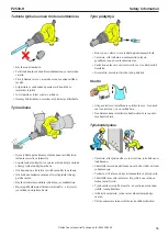 Предварительный просмотр 59 страницы Atlas Copco P2539-H Safety Information Manual