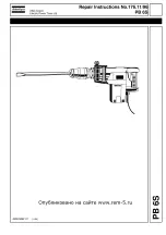 Atlas Copco PB 6S Repair Instructions preview